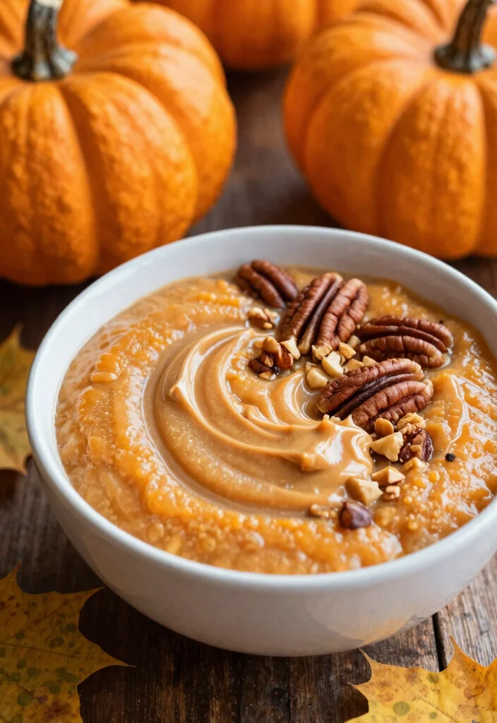 18 Healthy Smoothie Bowl Recipes for Clean Eating - 17. Pumpkin Spice Smoothie Bowl 1
