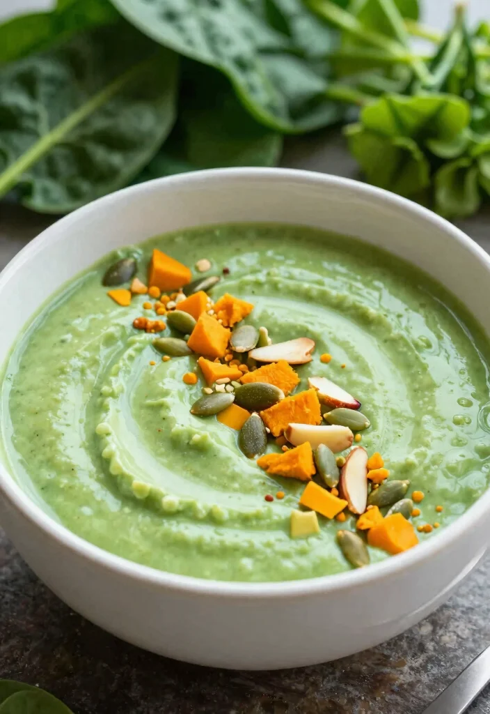 18 Healthy Smoothie Bowl Recipes for Clean Eating - 3. Green Goddess Bowl 1