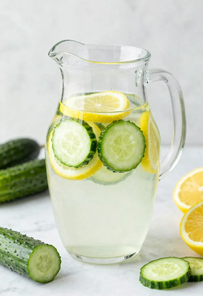 18 Lemon Ginger Detox Water Recipes for Daily Cleanse and Gentle Metabolism Support - 6. Cucumber Lemon Ginger Detox Water 1