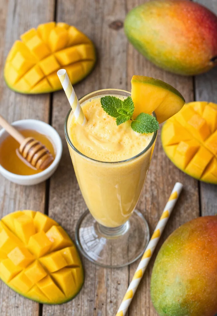 18 Mango Smoothie Recipes Sweet and Refreshing - 1. Classic Mango Smoothie 1