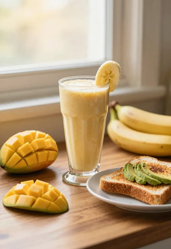 18 Mango Smoothie Recipes Sweet and Refreshing - 3. Mango Banana Bliss 1