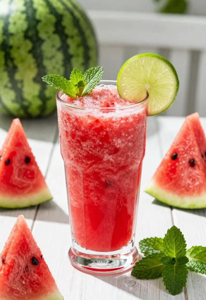 18 Natural Detox Cleanse Recipes Using Fruits, Herbs, and Simple Home Drinks - 8. Watermelon Detox Smoothie 1