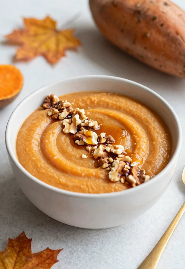 18 Smoothie Bowl Recipes Easy to Make at Home - 18. Sweet Potato Smoothie Bowl 1