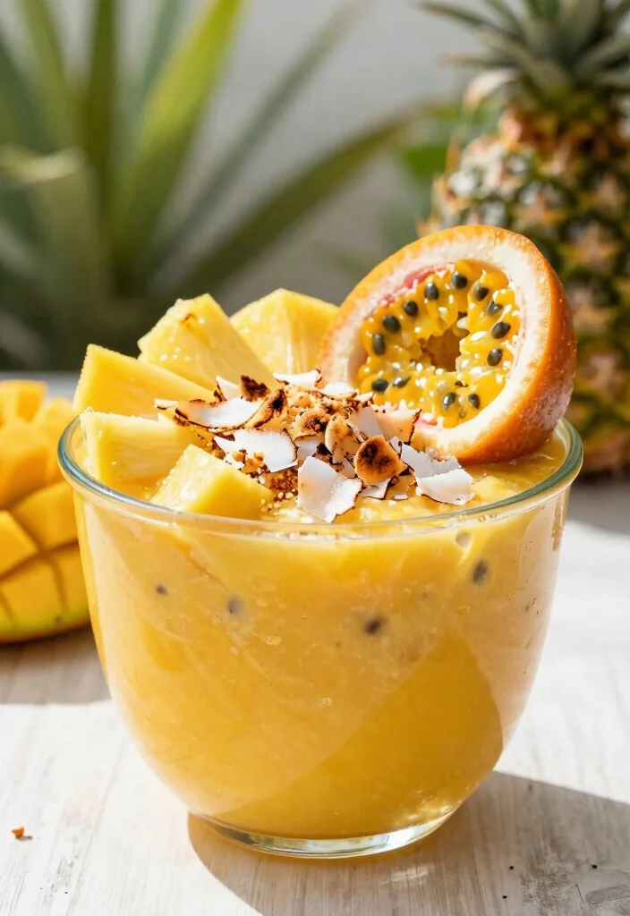 18 Smoothie Bowl Recipes Easy to Make at Home - 3. Tropical Paradise Smoothie Bowl 1