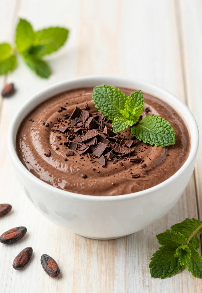 18 Smoothie King Smoothie Bowl Copycat Recipes - 10. Chocolate Mint Bowl 1