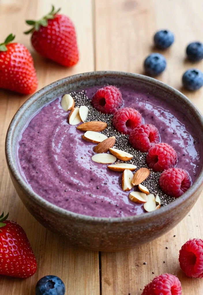 18 Smoothie King Smoothie Bowl Copycat Recipes - 2. Berry Blast Bowl 1