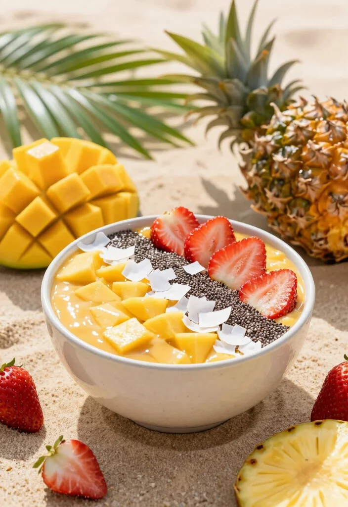 18 Smoothie King Smoothie Bowl Copycat Recipes - 6. Tropical Berry Fusion Bowl 1