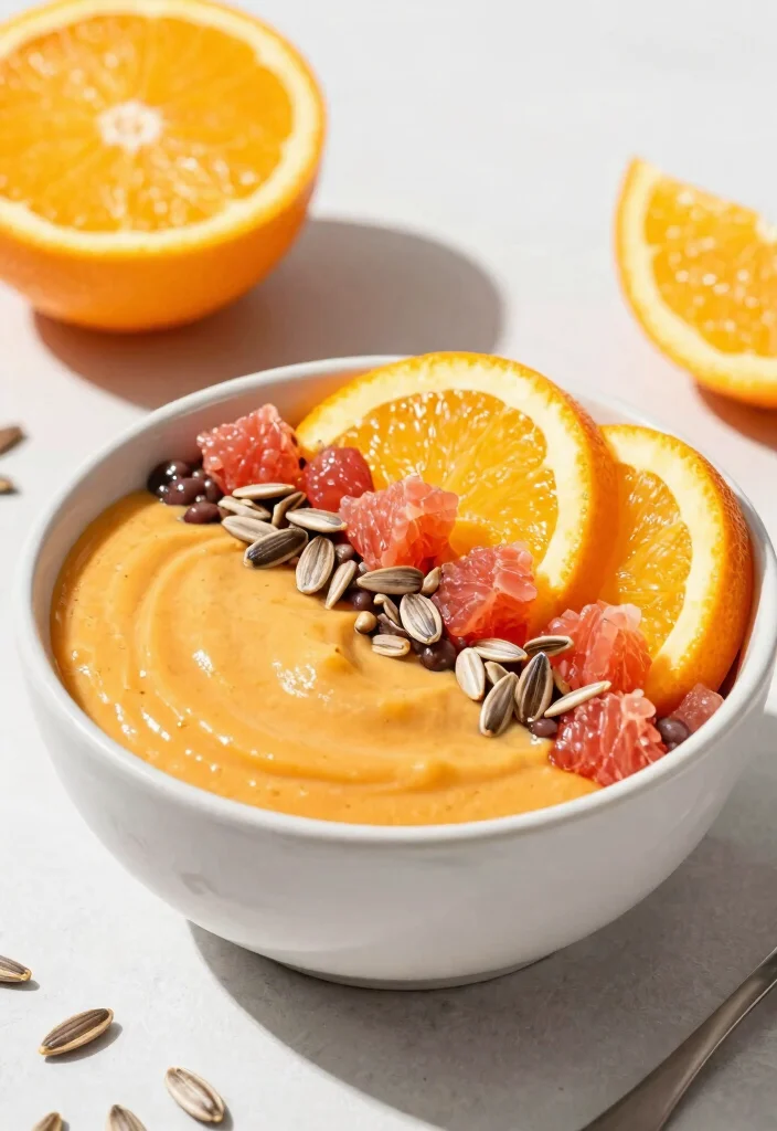 18 Tropical Acai Smoothie Bowl Recipes at Home - 10. Citrus Burst Acai Bowl 1