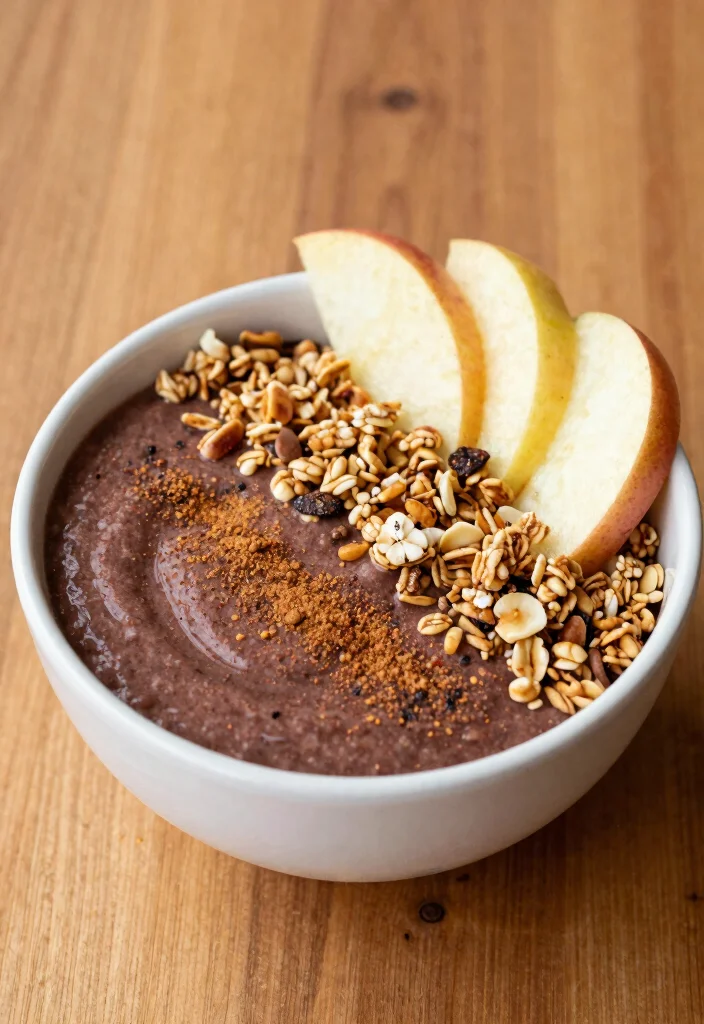 18 Tropical Acai Smoothie Bowl Recipes at Home - 11. Spiced Acai Bowl 1