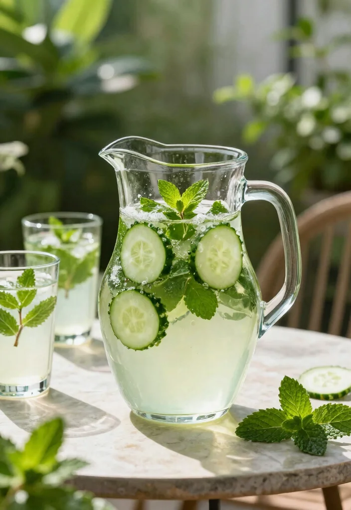19 Detox Drinks for Clear Skin That Support Hydration and Natural Glow - 2. Cucumber Mint Detox Water 1