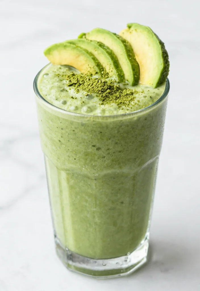 19 Detox Smoothie Recipes for Daily Cleanse, Energy Balance, and Gut Support - 18. Matcha Green Tea Detox Smoothie 1
