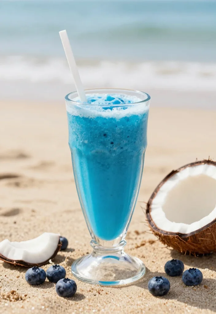 19 Detox Smoothie Recipes for Daily Cleanse, Energy Balance, and Gut Support - 7. Coconut Blueberry Detox Smoothie 1