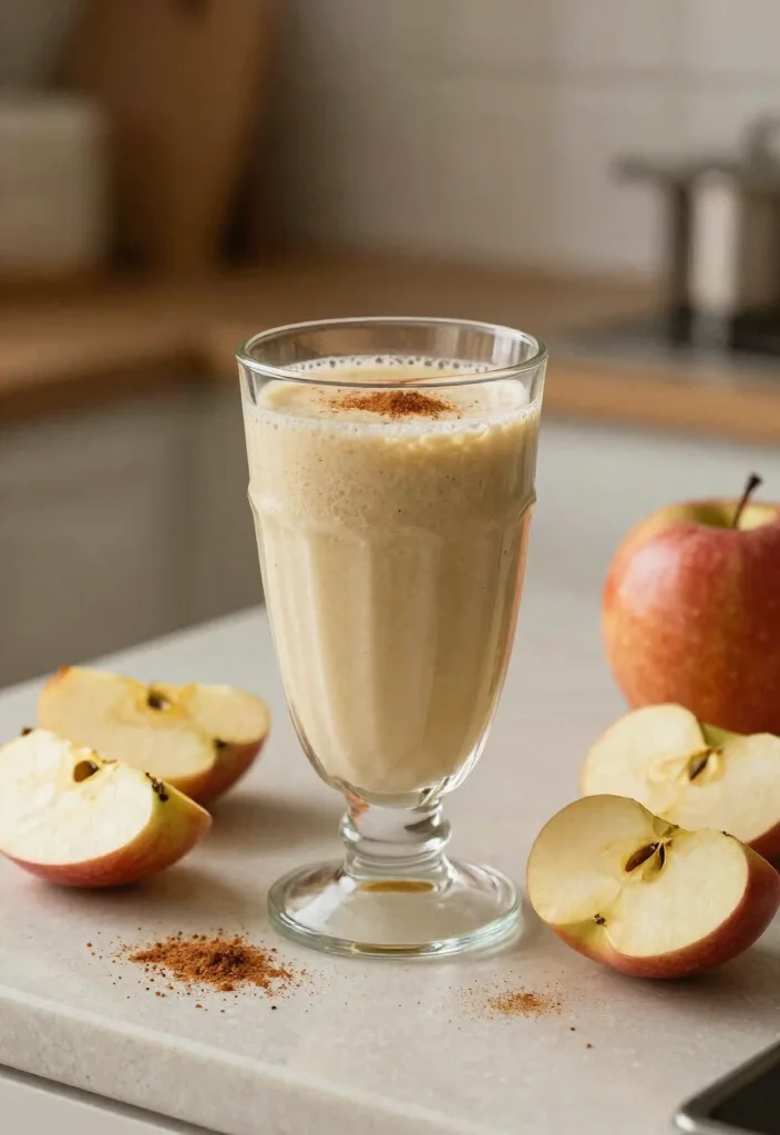 19 Detox Smoothie Recipes for Daily Cleanse, Energy Balance, and Gut Support - 8. Apple Cinnamon Detox Smoothie 1