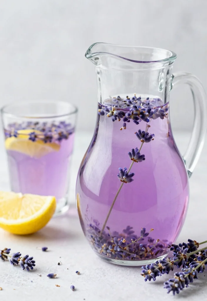 19 Detox Water Recipes for Clear Skin and Acne-Prone Complexions (Gentle Daily Support) - 14. Lovely Lavender Infusion 1