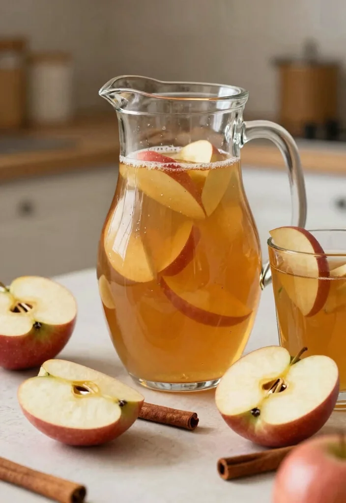 19 Detox Water Recipes for Clear Skin and Acne-Prone Complexions (Gentle Daily Support) - 17. Autumn Spice Apple Cider 1