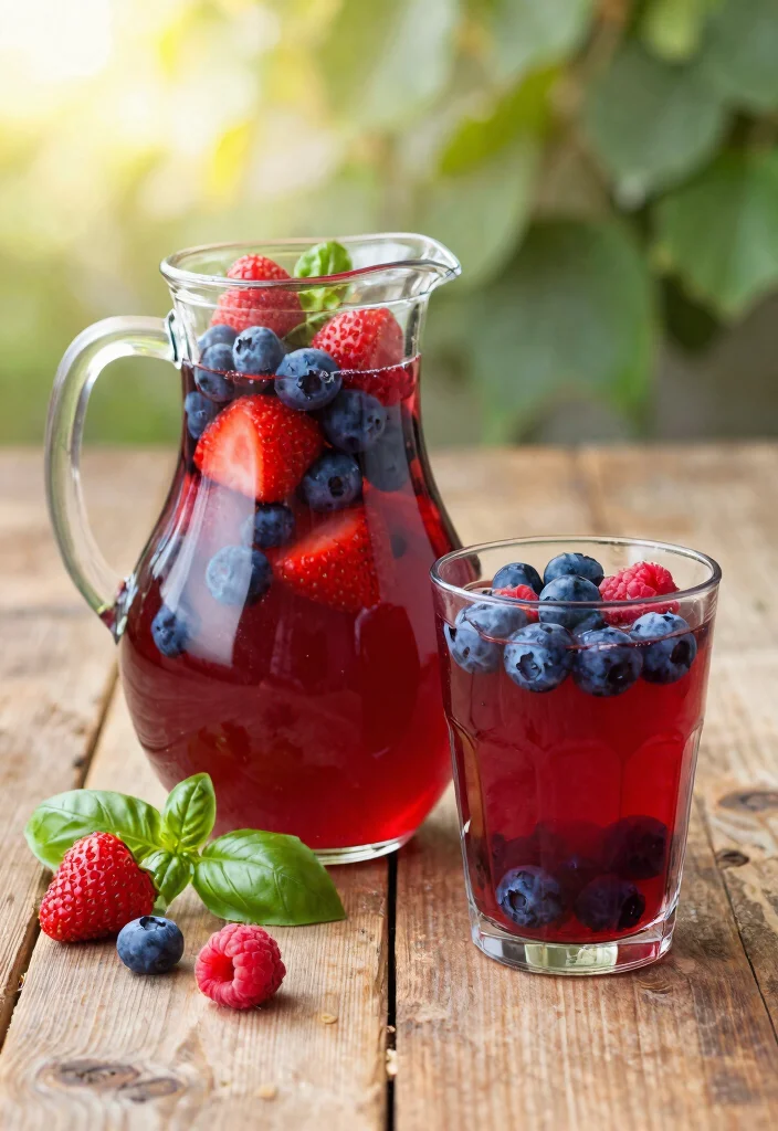 19 Detox Water Recipes for Clear Skin and Acne-Prone Complexions (Gentle Daily Support) - 2. Berry Basil Bliss 1