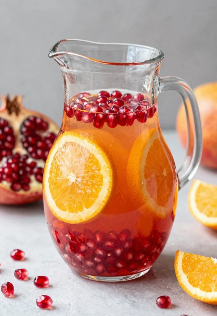 19 Detox Water Recipes for Weight Loss Support and Daily Hydration Habits - 10. Pomegranate Citrus Splash 1