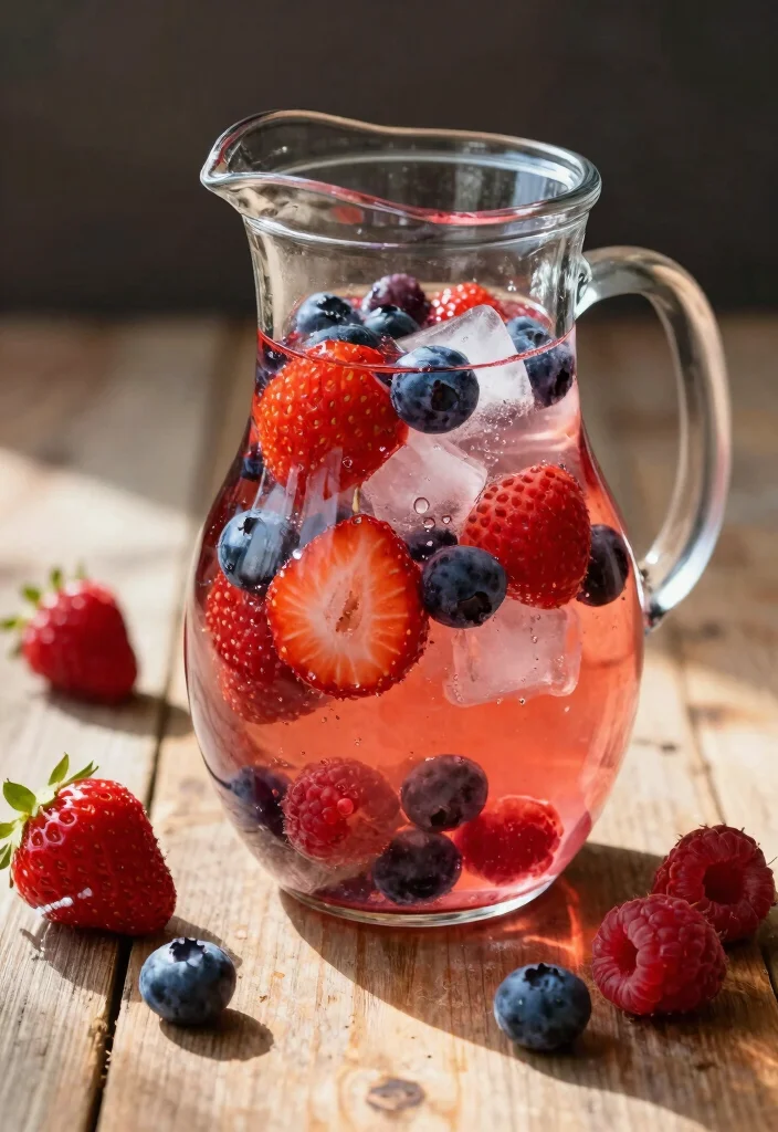 19 Detox Water Recipes for Weight Loss Support and Daily Hydration Habits - 3. Berry Antioxidant Splash 1