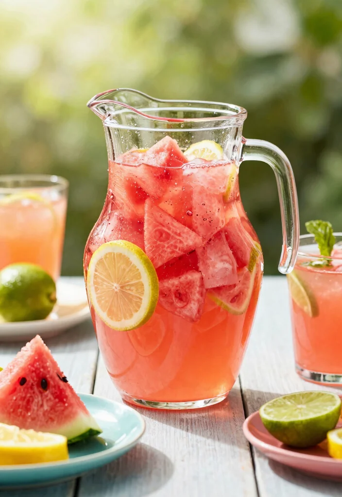 19 Detox Water Recipes for Weight Loss Support and Daily Hydration Habits - 6. Watermelon-Citrus Refresher 1