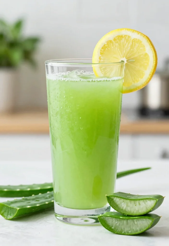 19 Morning Detox Drink Recipes to Start Your Day Hydrated and Refreshed - 12. Detox Aloe Vera Drink 1