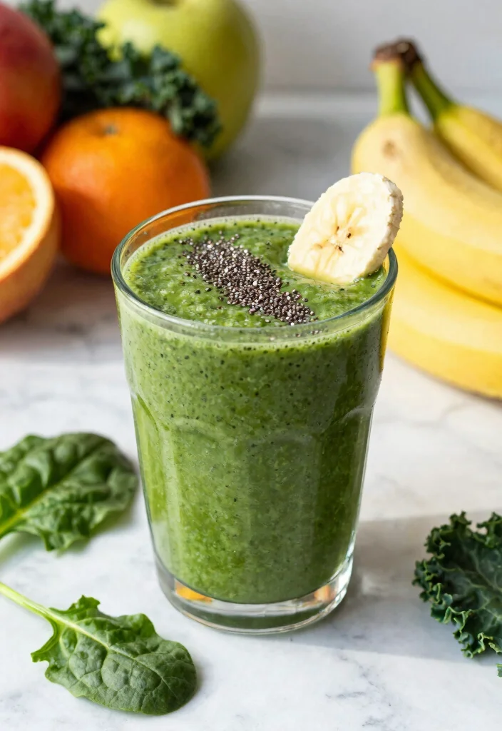 19 Morning Detox Drink Recipes to Start Your Day Hydrated and Refreshed - 2. Green Detox Smoothie 1