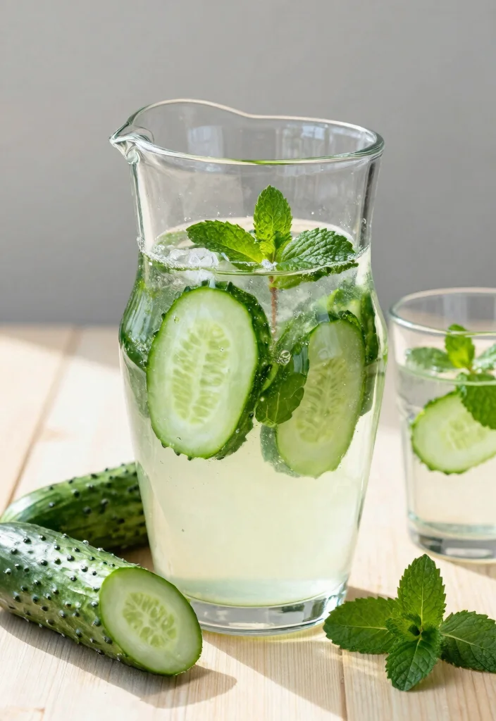 19 Morning Detox Drink Recipes to Start Your Day Hydrated and Refreshed - 6. Cucumber Mint Cooler 1