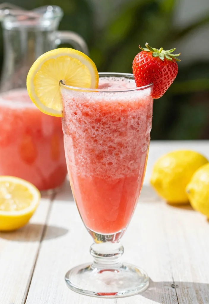 19 Strawberry Banana Smoothie Recipes Everyone Loves - 13. Strawberry Banana Lemonade Smoothie 1