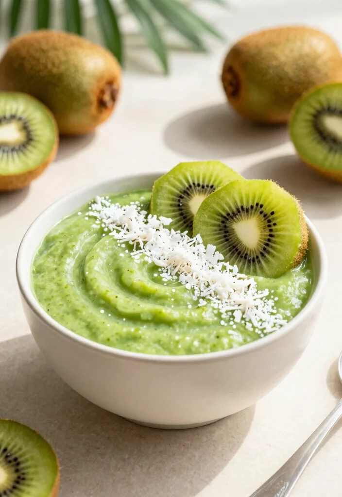 19 Thick Smoothie Bowl Recipes That Stay Creamy - 17. Tropical Green Smoothie Bowl 1