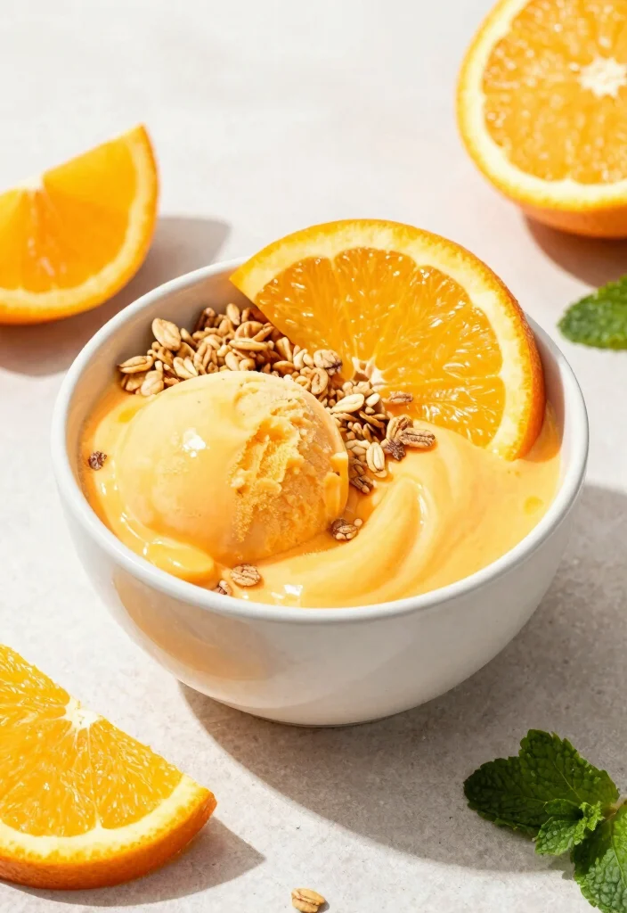 19 Thick Smoothie Bowl Recipes That Stay Creamy - 19. Orange Creamsicle Smoothie Bowl 1