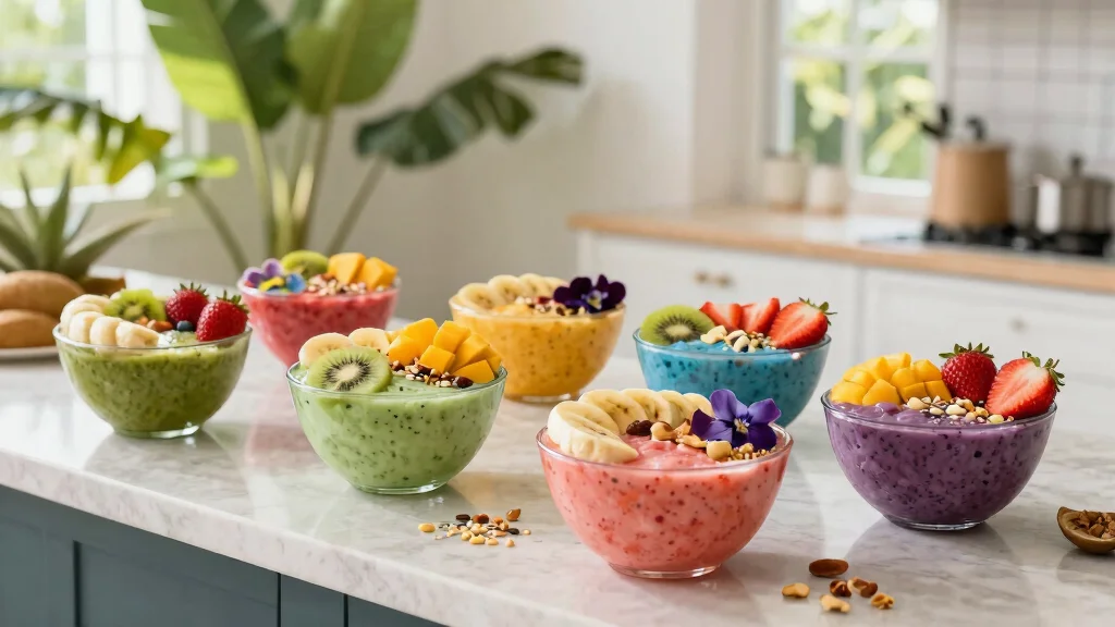 19 Tropical Smoothie Bowl Recipes with Fresh Fruit