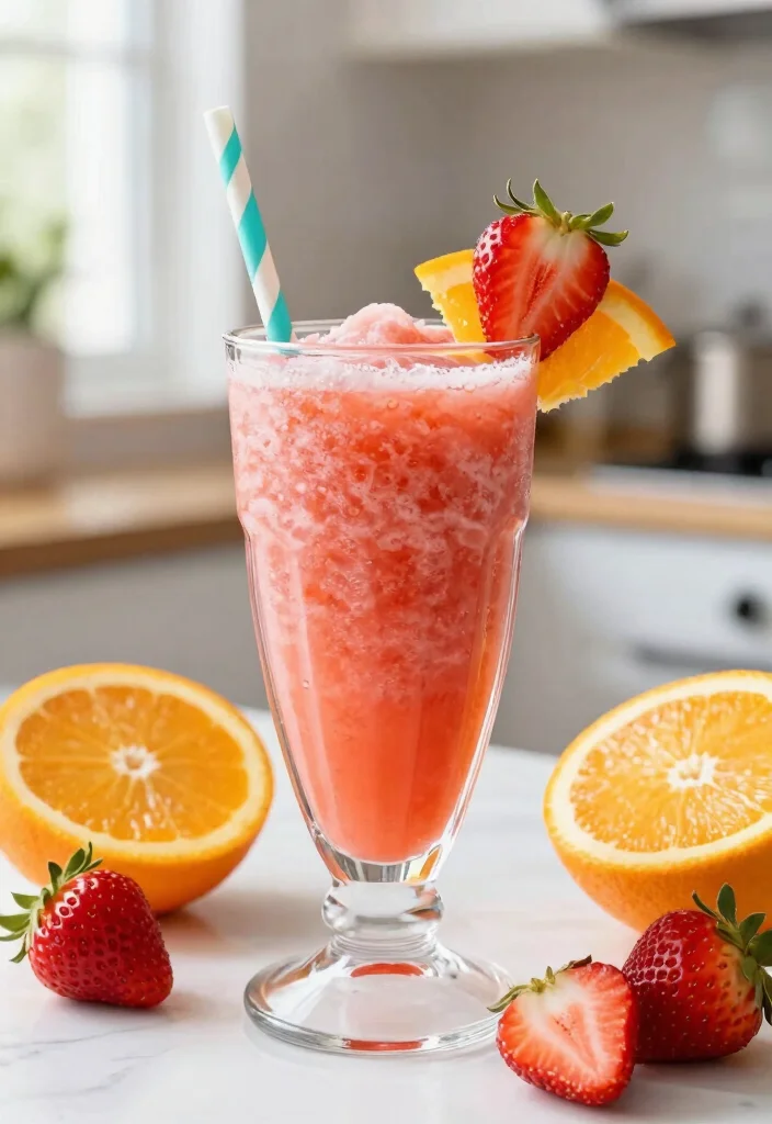 20 Body Detox Cleanse Drink Recipes for Natural Daily Support and Healthy Habits - 12. Strawberry Orange Detox Smoothie 1