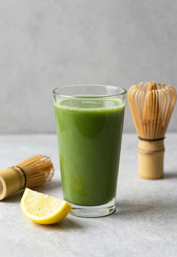 20 Body Detox Cleanse Drink Recipes for Natural Daily Support and Healthy Habits - 14. Matcha Green Detox Drink 1