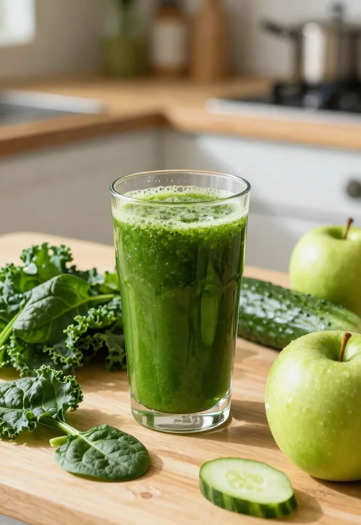20 Detox Juice Recipes for Daily Cleanse, Light Energy, and Balanced Nutrition - 1. Green Goddess Juice 1