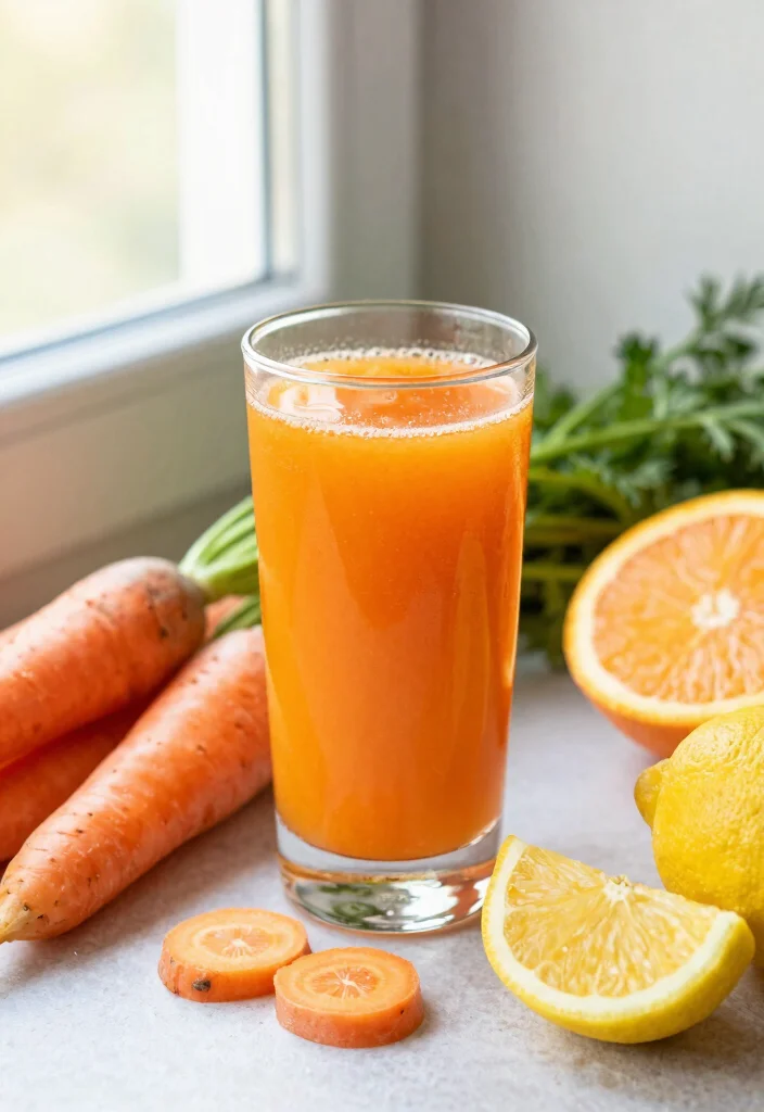 20 Detox Juice Recipes for Daily Cleanse, Light Energy, and Balanced Nutrition - 2. Tropical Carrot-Citrus Delight 1