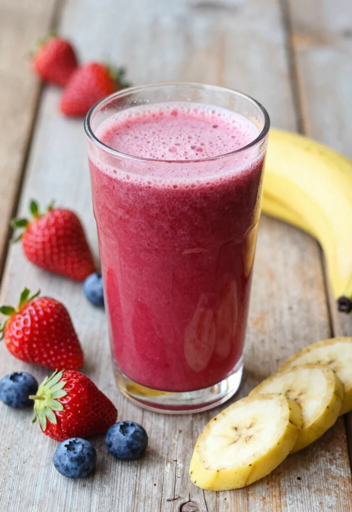 20 Detox Juice Recipes for Daily Cleanse, Light Energy, and Balanced Nutrition - 6. Berry Burst Detox Juice 1