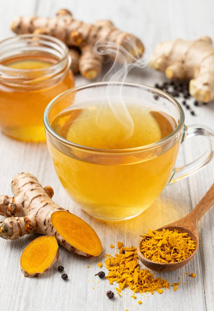 20 Detox Tea Recipes You Can Make at Home for Daily Cleanse and Light Energy Boost - 3. Spicy Turmeric Detox Infusion 1