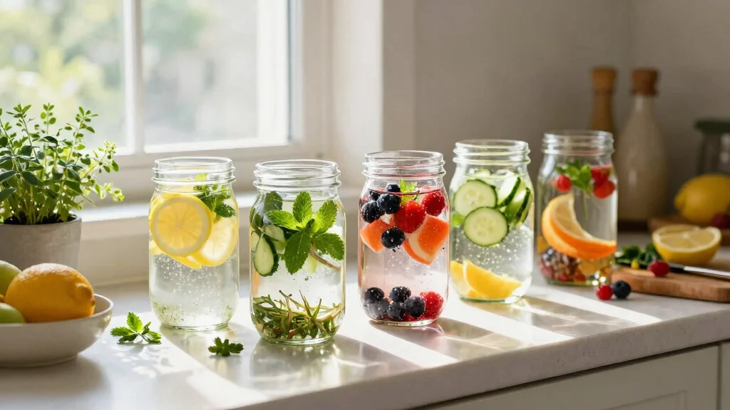 20 Detox Water Recipes Supporting Fat Burning and a Flat Tummy Lifestyle