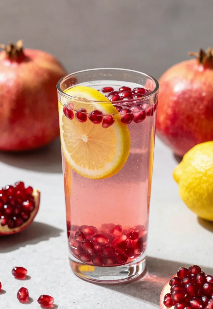 20 Detox Water Recipes for Skin Glow, Hydration, and Everyday Beauty Support - 20. Pomegranate Antioxidant Splash 1