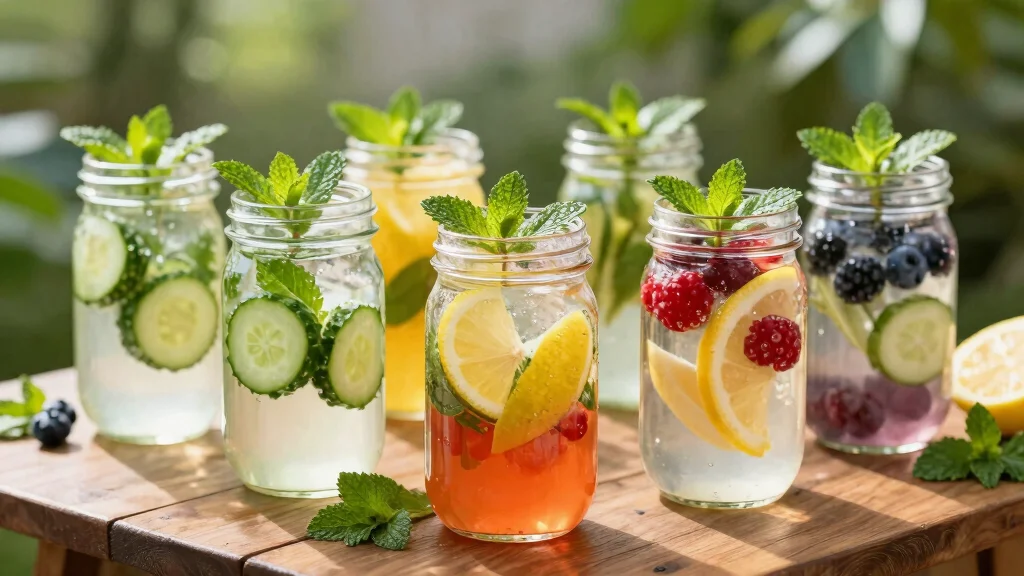 20 Detox Water Recipes for a Flat Tummy Look and Reduced Bloating