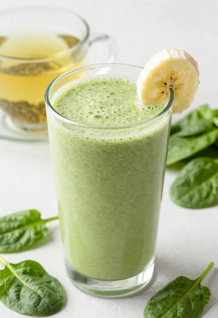 20 Healthy Detox Drinks for Morning Routines and Long-Term Wellness Habits - 18. Detox Green Tea Smoothie 1