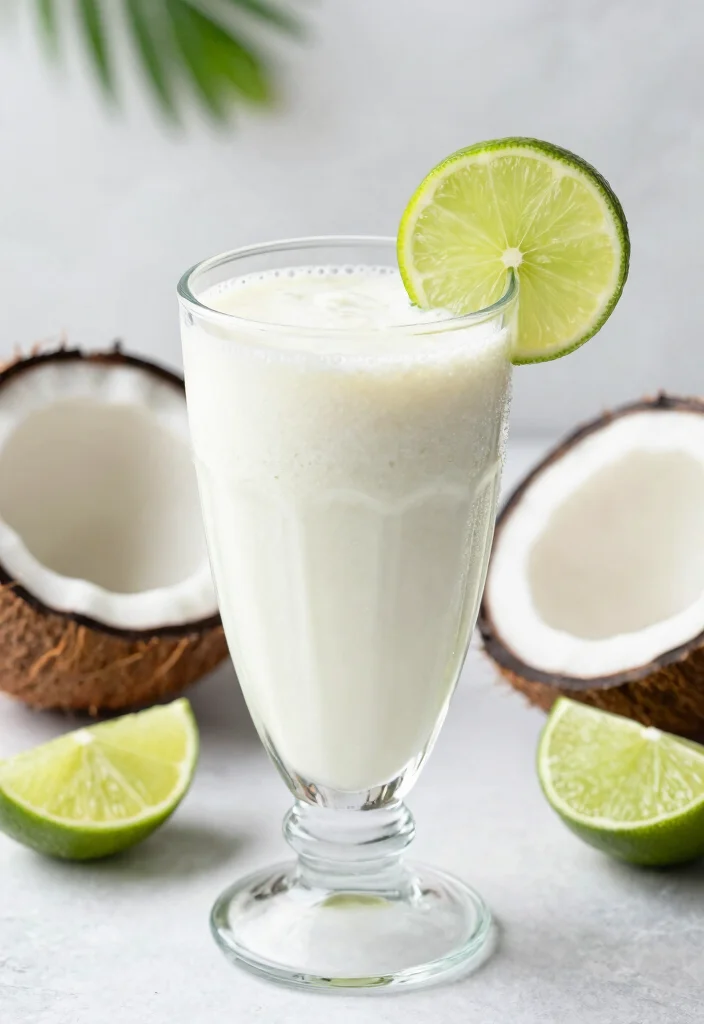 20 Healthy Detox Drinks for Morning Routines and Long-Term Wellness Habits - 19. Coconut Lime Detox Smoothie 1