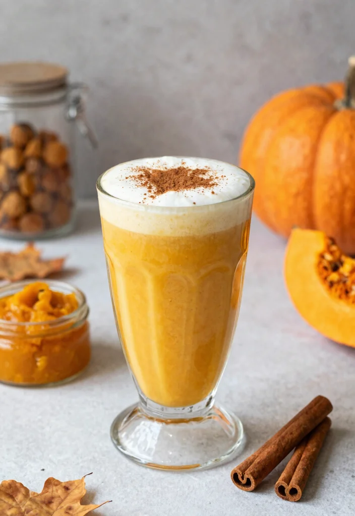 20 Healthy Smoothie Recipes for Energy and Weight Loss - 19. Pumpkin Spice Smoothie 1