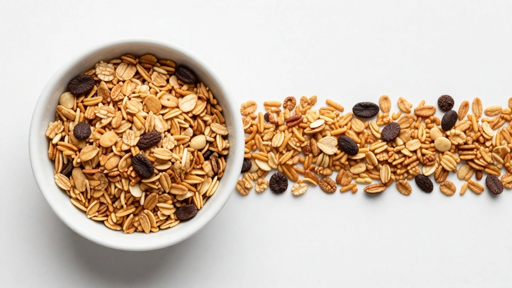 How to Make a Thick Smoothie Bowl - Step 5: Arrange Granola Topping 1