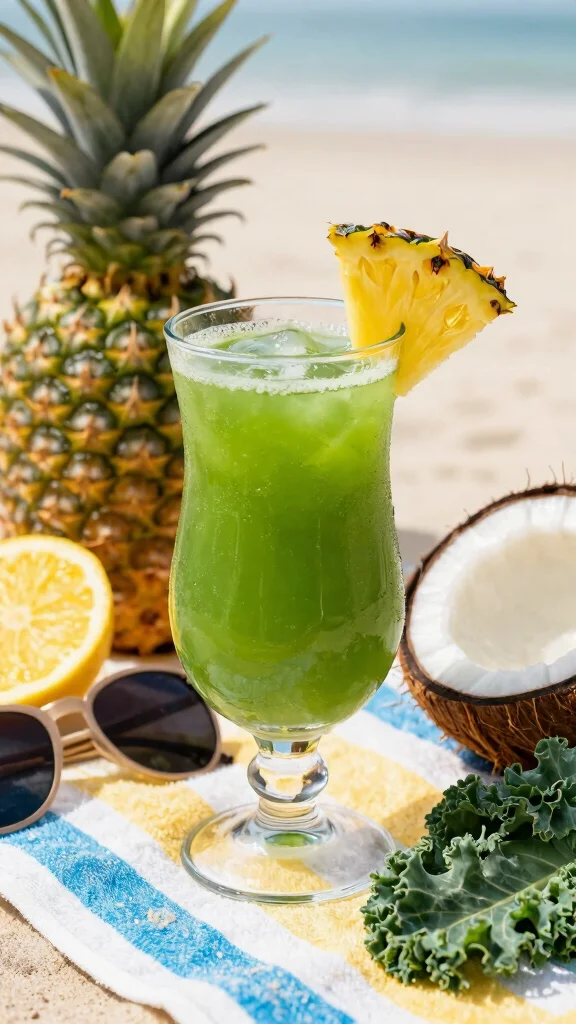 10 Detox Juice Plan Ideas for a Simple Reset Week - 4. Tropical Green Delight 1