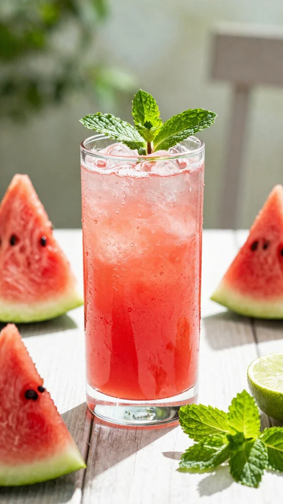 10 Detox Juice Plan Ideas for a Simple Reset Week - 7. Refreshing Watermelon Mint Juice 1