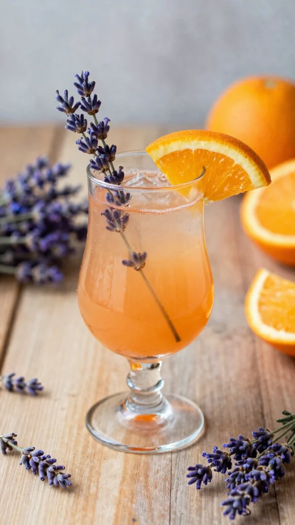 10 Detox Orange Drink Recipes That Taste Bright and Fresh - 7. Orange Lavender Lemonade 1