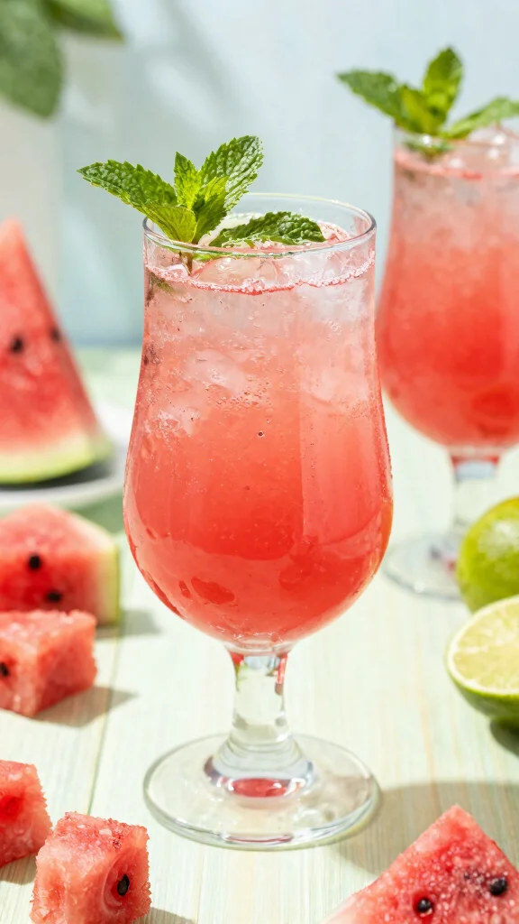 10 Drink Ideas for a 3-Day Detox Cleanse Plan - 6. Watermelon Mint Cooler 1