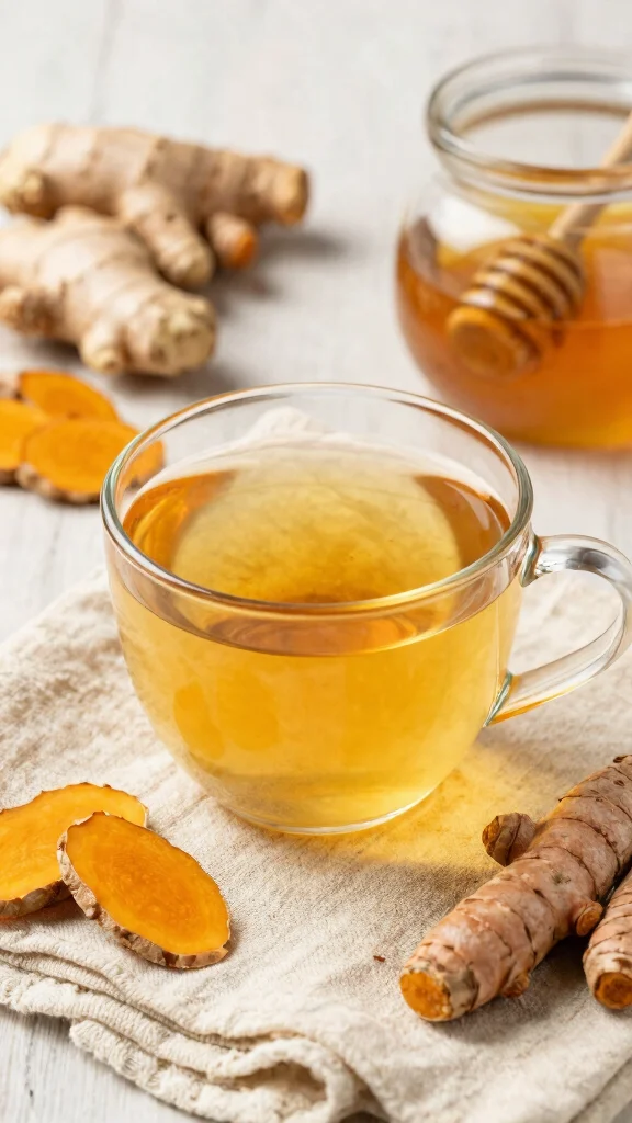 10 Drink Ideas for a 3-Day Detox Cleanse Plan - 7. Turmeric Ginger Detox Tea 1