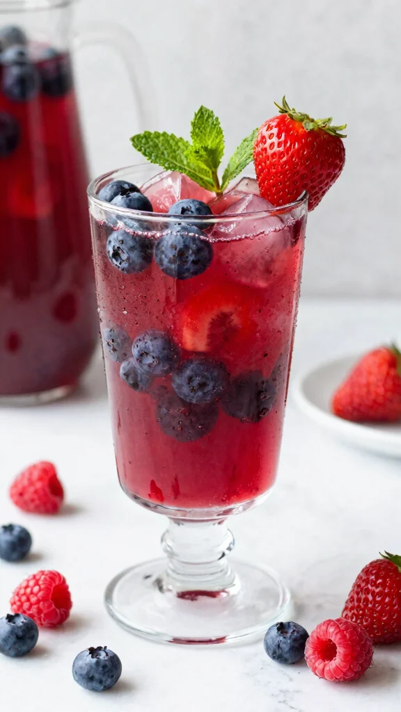 10 Easy Detox Drink Recipes You Can Make at Home - 3. Berry Detox Fusion 1