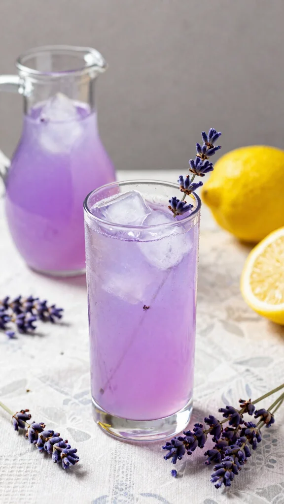 10 Easy Detox Drink Recipes You Can Make at Home - 8. Lavender Lemonade Detox Drink 1